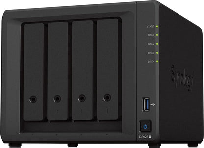 Synology DS923+ 4-Bay NAS System (Diskless) Leistungsstarker Netzwerkspeicher