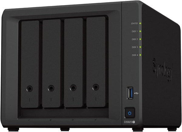 Synology DS923+ 4-Bay NAS System (Diskless) Leistungsstarker Netzwerkspeicher