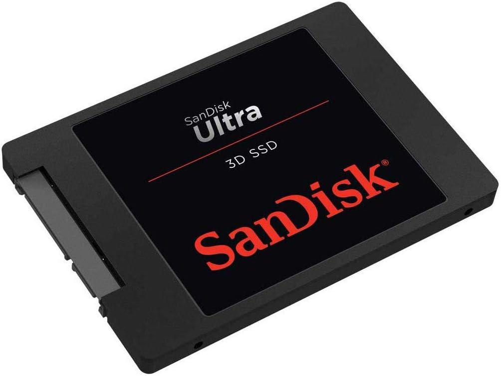 SanDisk Ultra 3D 1TB Interne SSD SATA 2,5 Zoll - Hohe Leistung & Zuverlässigkeit