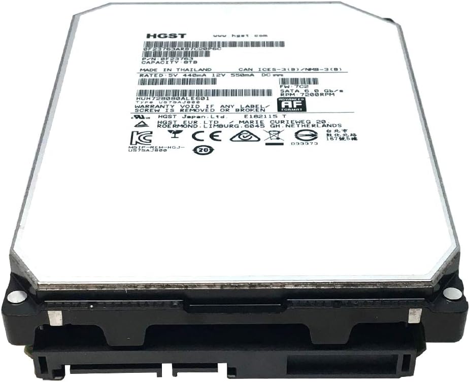 Kopie von HGST Ultrastar He8 8TB Interne Festplatte HUH728080ALE601 3,5 Zoll HDD SATA3 #1