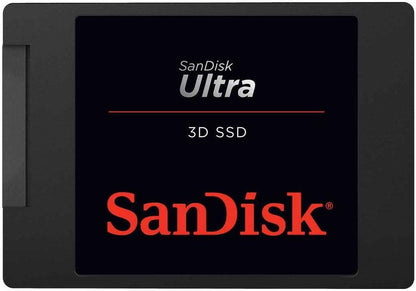SanDisk Ultra 3D 1TB Interne SSD SATA 2,5 Zoll - Hohe Leistung & Zuverlässigkeit