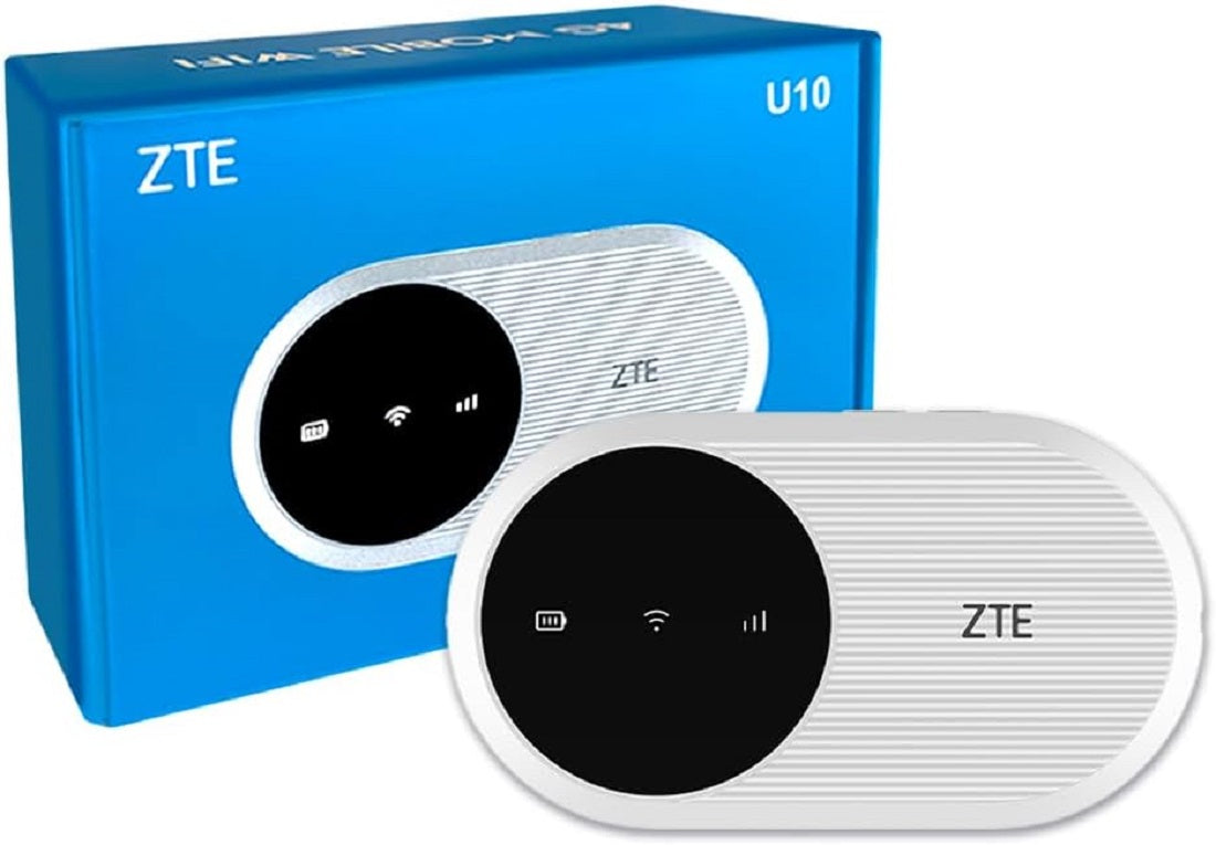 ZTE U10 Mobiler Router Hotspot 4G WiFi CAT4  287Mbps für bis zu 32 Geräte