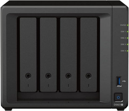 Synology DS923+ 4-Bay NAS System (Diskless) Leistungsstarker Netzwerkspeicher