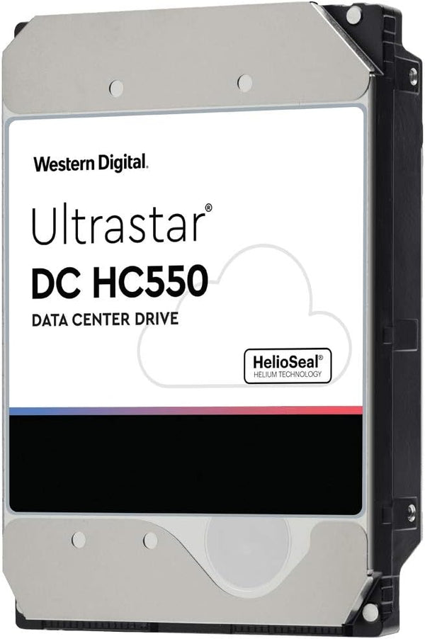 WD Ultrastar DC HC550 16TB Interne Festplatte WUH721816ALE600 3,5 Zoll HDD SATA3