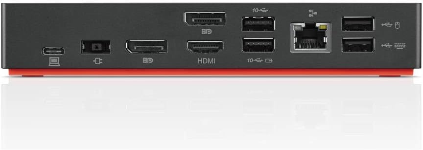 Lenovo ThinkPad Dock USB-C Dockingstation Gen2 inkl. 90W Netzteil - 40AS0090EU
