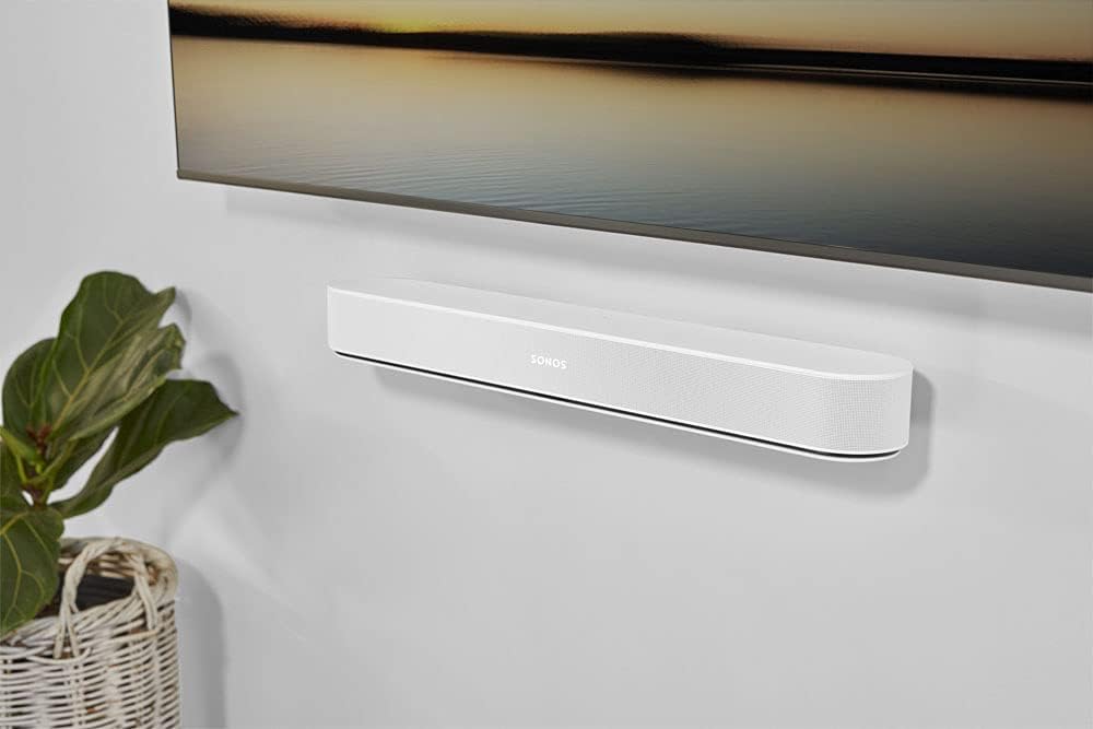Sonos Beam Gen2 Die smarte Soundbar mit Dolby Atmos für TV, Musik und mehr Weiß