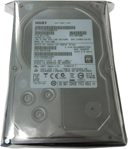 HGST Ultrastar 7K4000 3TB Interne Festplatte HUS724030ALE641 3,5 Zoll HDD SATA3 #1