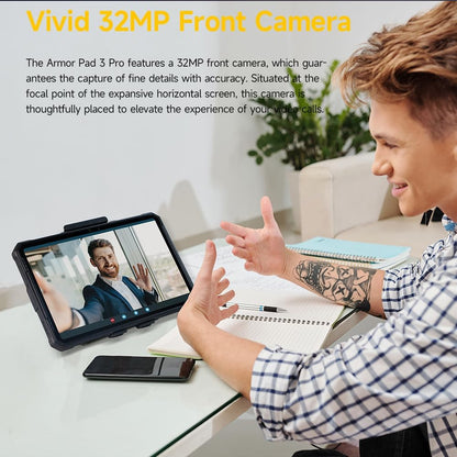 Ulefone Armor Pad 3 Pro Outdoor Tablet 10,36 Zoll 8GB RAM / 256GB Speicher – 4G LTE Dual SIM – Schwarz