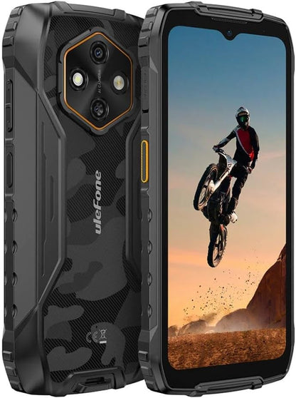 Ulefone RugKing 4 Pro 4G Outdoor Smartphone 256GB / 8GB RAM – Robustes Rugged Handy Dual SIM Android