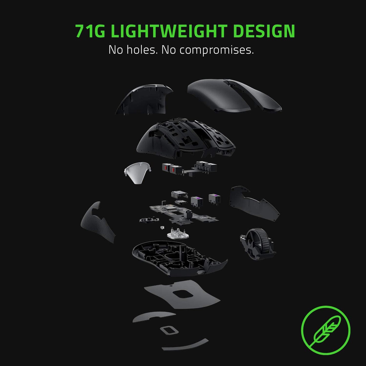 Razer Viper 8K Hz Gaming Maus - kabelgebunden 8.000 Hz HyperPolling-Technologie