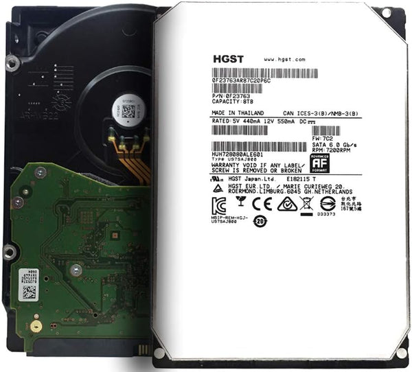 Kopie von HGST Ultrastar He8 8TB Interne Festplatte HUH728080ALE601 3,5 Zoll HDD SATA3 #1