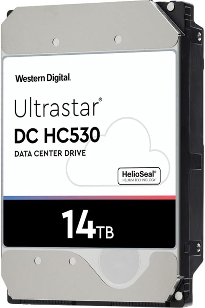 Western Digital WD Ultrastar 14TB Interne Festplatte DC HC530 SATA HDD 3,5 Zoll