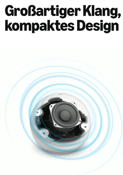 Amazon Echo Dot 5. Generation Smarter WLAN- und Bluetooth-Lautsprecher mit Alexa - Weiß