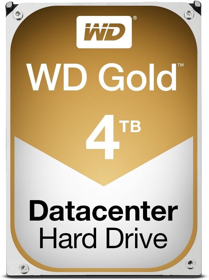 Western Digital WD Gold 4TB Interne Festplatte WD4002FYYZ 3,5 Zoll HDD SATA3