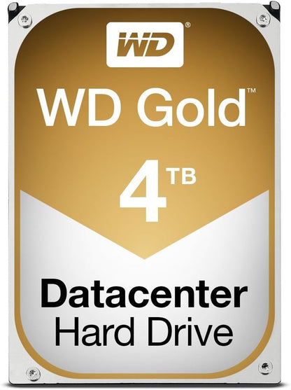 Western Digital WD Gold 4TB Interne Festplatte WD4002FYYZ 3,5 Zoll HDD SATA3