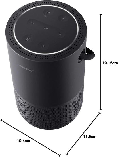 Bose Portable Home Speaker Schwarz – WLAN & Bluetooth Lautsprecher 360°-Sound