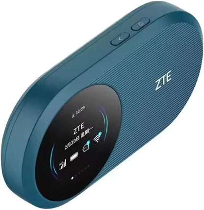 ZTE U10S Pro 4G Mobile WiFi6 Hotspot Mobiler WLAN Router - Blau