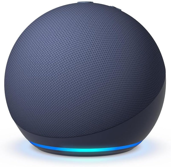 Amazon Echo Dot 5. Generation Smarter WLAN- und Bluetooth-Lautsprecher mit Alexa - Tiefseeblau