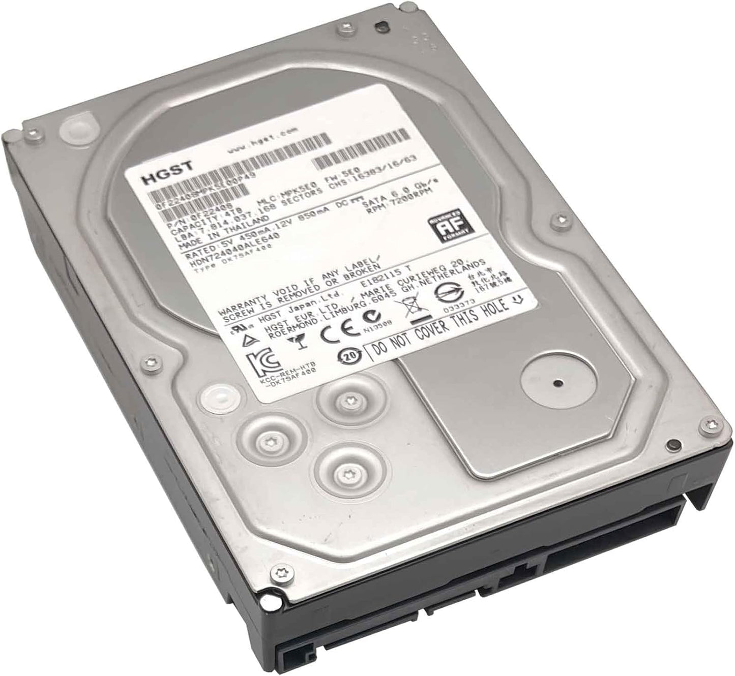 Hitachi Deskstar 4TB Interne NAS Festplatte HDN724040ALE640 3,5 Zoll HDD SATA3