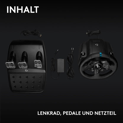 Logitech G G923 Racing Wheel und Pedale TRUEFORCE bis zu 1000 Hz Force Feedback