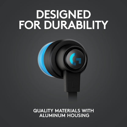 Logitech G G333 Kopfhörer VR Edition Gaming InEar Buds für Oculus Quest Schwarz