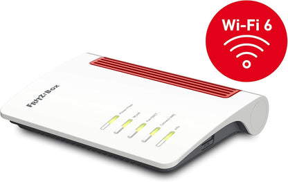AVM FRITZ!Box 5530 GPON Fiber Router für Glasfaserans. Wi-Fi 6 (WLAN AX) 3GBit/s