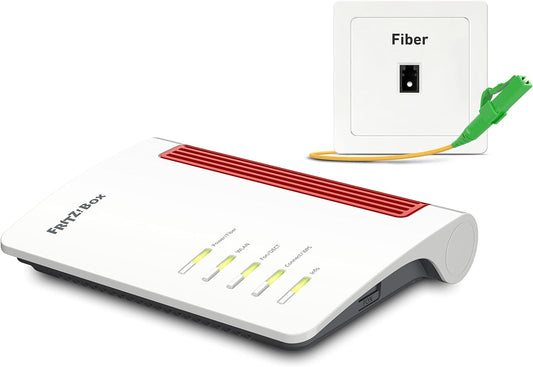 AVM FRITZ!Box 5530 GPON Fiber Router für Glasfaserans. Wi-Fi 6 (WLAN AX) 3GBit/s