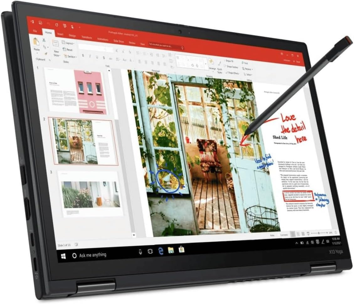 Lenovo ThinkPad X13 Yoga Gen 2 13,3 Zoll 1TB SSD 16GB RAM Core i7 1185G7 Schwarz