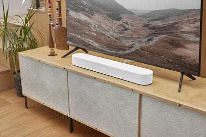 Sonos Beam Gen2 Die smarte Soundbar mit Dolby Atmos für TV, Musik und mehr Weiß