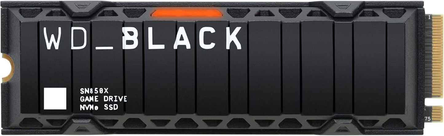 WD_BLACK SN850X 2TB Interne SSD WDS200T2XHE M.2 2280 - PCIe 4.0 x4 (NVMe)