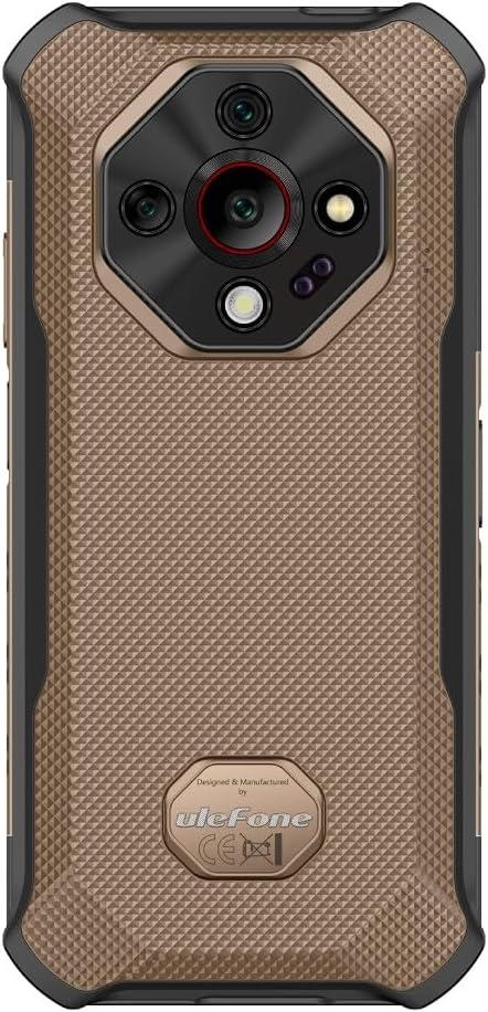 Ulefone Armor X16 Outdoor Smartphone 128GB / 6GB RAM Dual SIM – Robustes Android Handy – Sand Dune