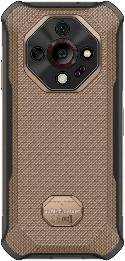 Ulefone Armor X16 Outdoor Smartphone 128GB / 6GB RAM Dual SIM – Robustes Android Handy – Sand Dune