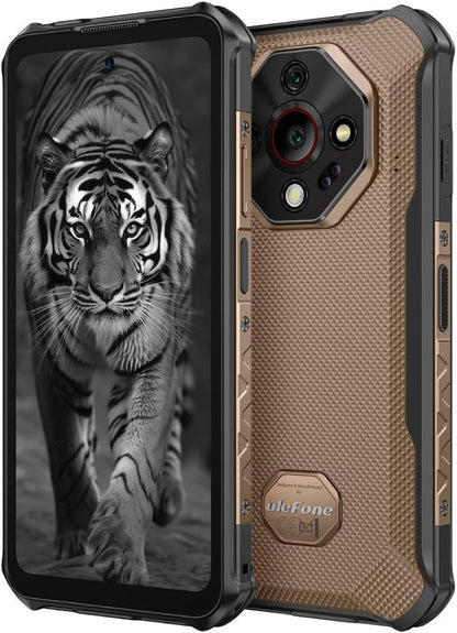 Ulefone Armor X16 Outdoor Smartphone 128GB / 6GB RAM Dual SIM – Robustes Android Handy – Sand Dune