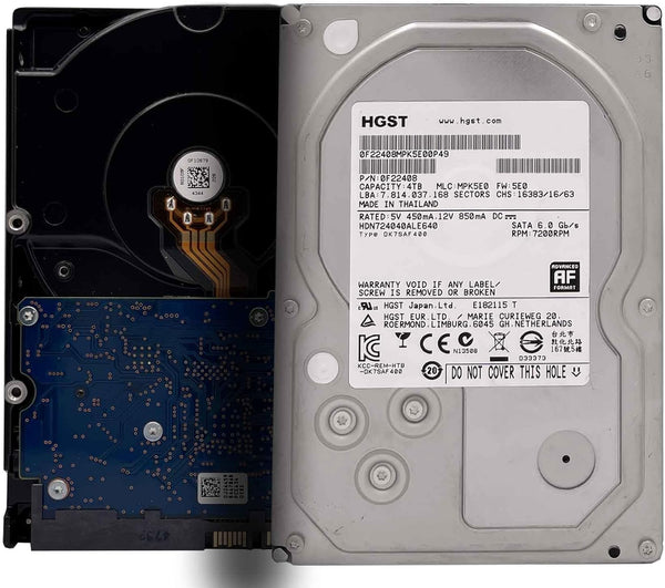 Hitachi Deskstar 4TB Interne NAS Festplatte HDN724040ALE640 3,5 Zoll HDD SATA3