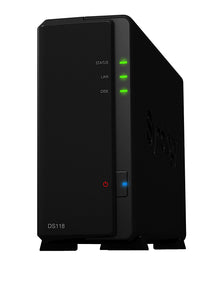 Synology DS118 1-Bay NAS Leistungsstarker Netzwerkspeicher, Medienserver, Cloud