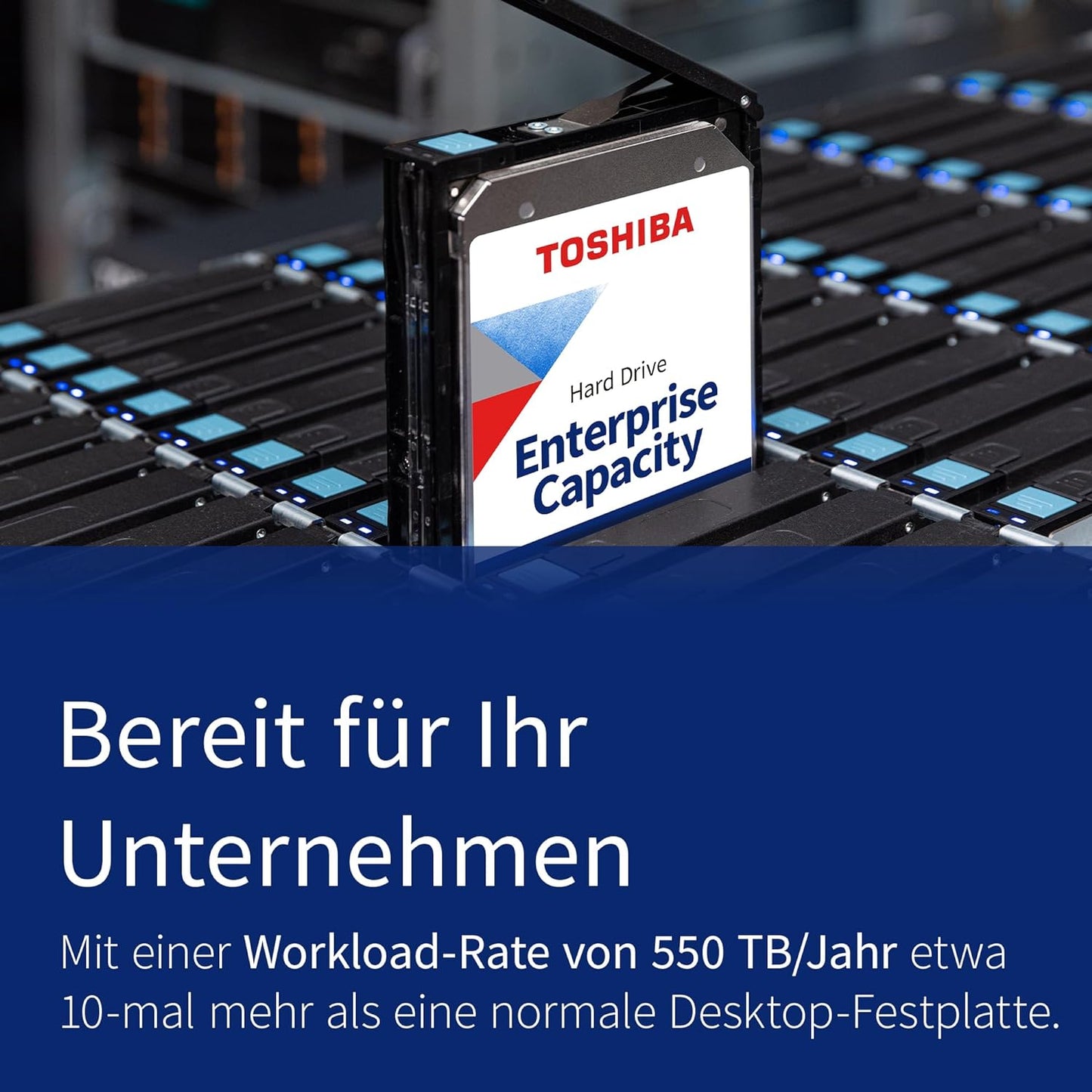 Toshiba MG08 Series 16TB Interne Festplatte MG08ACA16TEY 3,5 Zoll HDD SATA 512MB