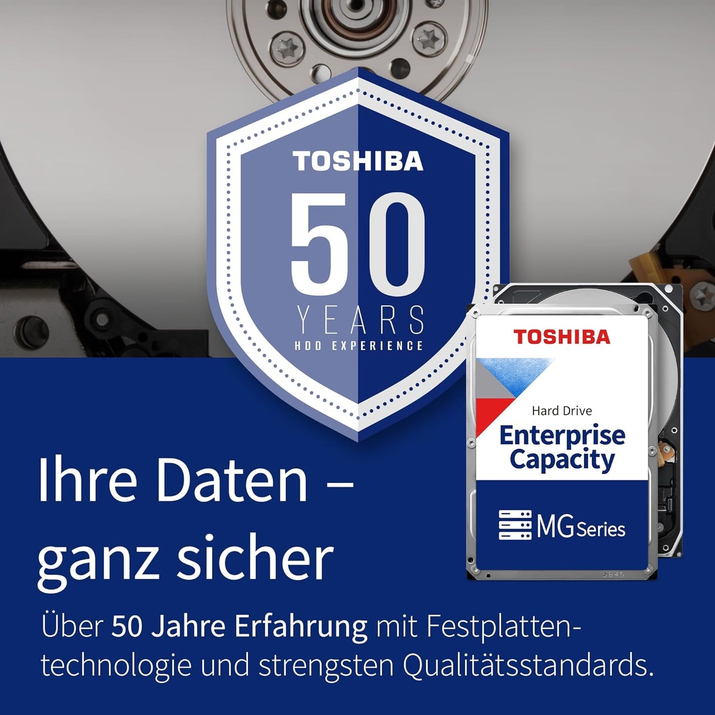 Toshiba MG09 Series 18TB Interne Festplatte MG09ACA18TE 3,5 Zoll HDD SATA3 512MB #1