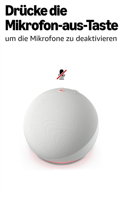 Amazon Echo Dot 5. Generation Smarter WLAN- und Bluetooth-Lautsprecher mit Alexa - Tiefseeblau