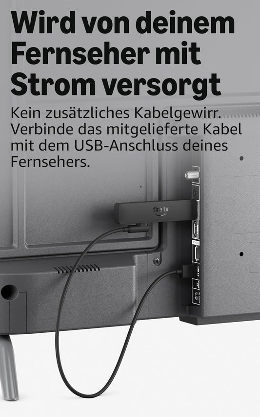 Amazon Fire TV Stick HD (2024) – Streaming mit Alexa in Full HD