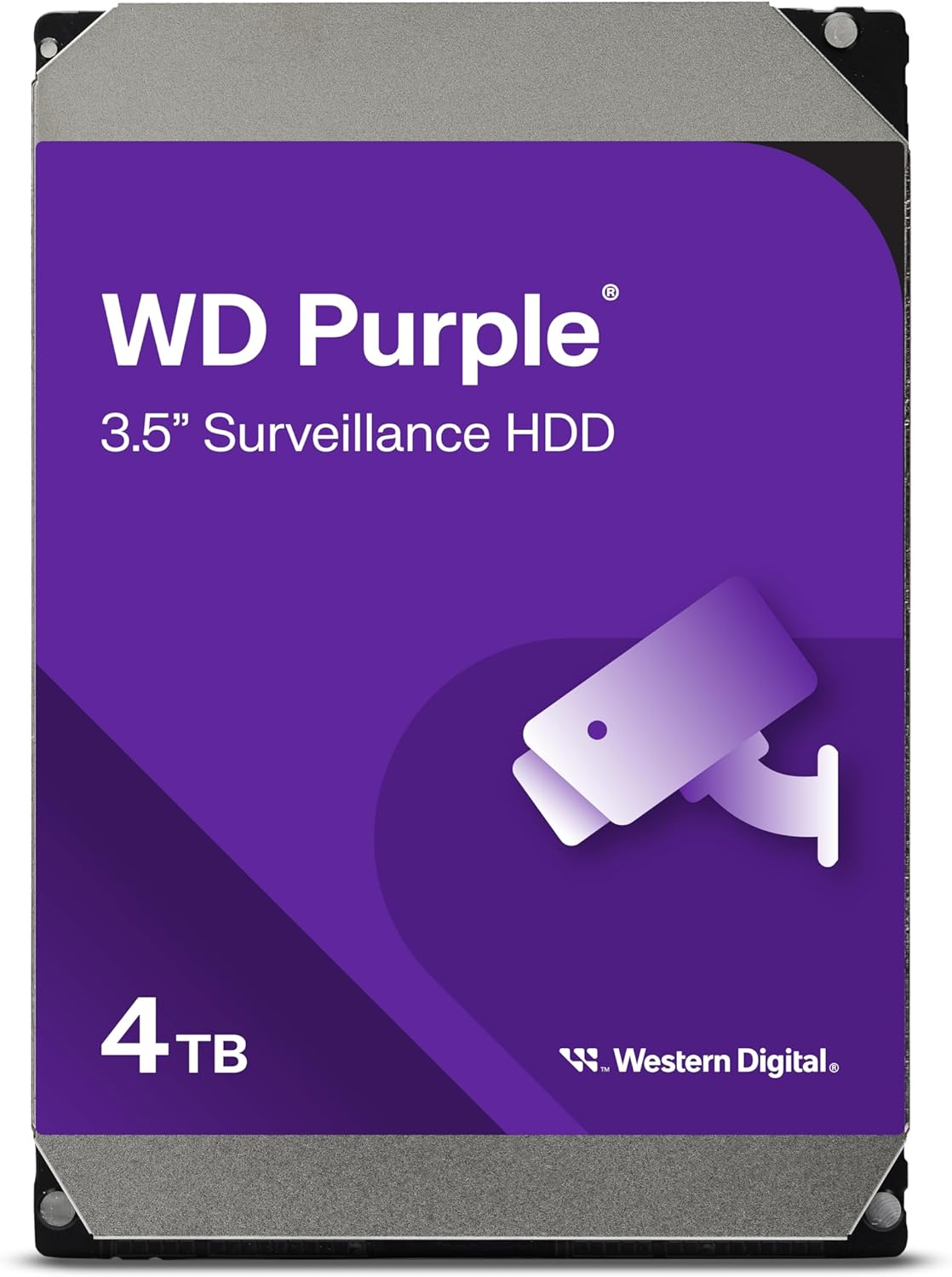 Western Digital WD Purple 4TB Interne Festplatte WD43PURZ 3,5 Zoll HDD SATA3