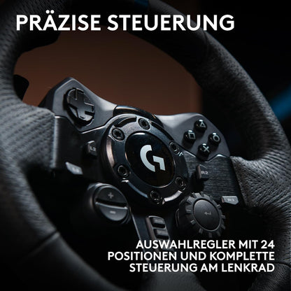 Logitech G G923 Racing Wheel und Pedale TRUEFORCE bis zu 1000 Hz Force Feedback