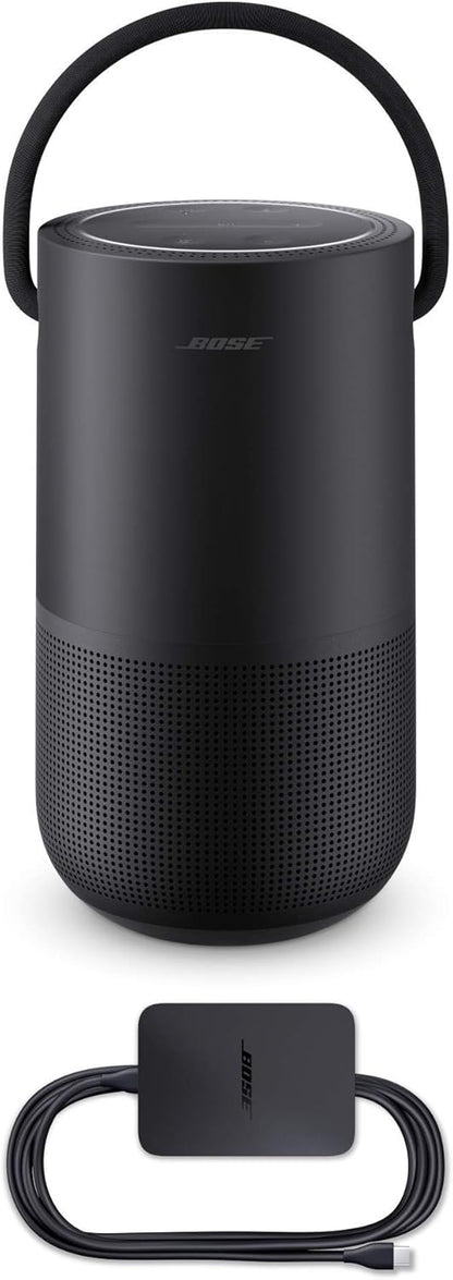 Bose Portable Home Speaker Schwarz – WLAN & Bluetooth Lautsprecher 360°-Sound