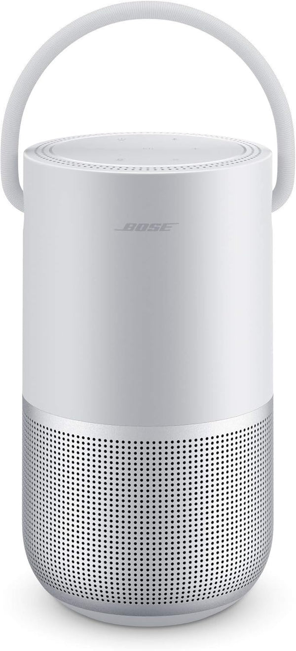 Bose Portable Home Speaker Silber – WLAN & Bluetooth Lautsprecher 360°-Sound