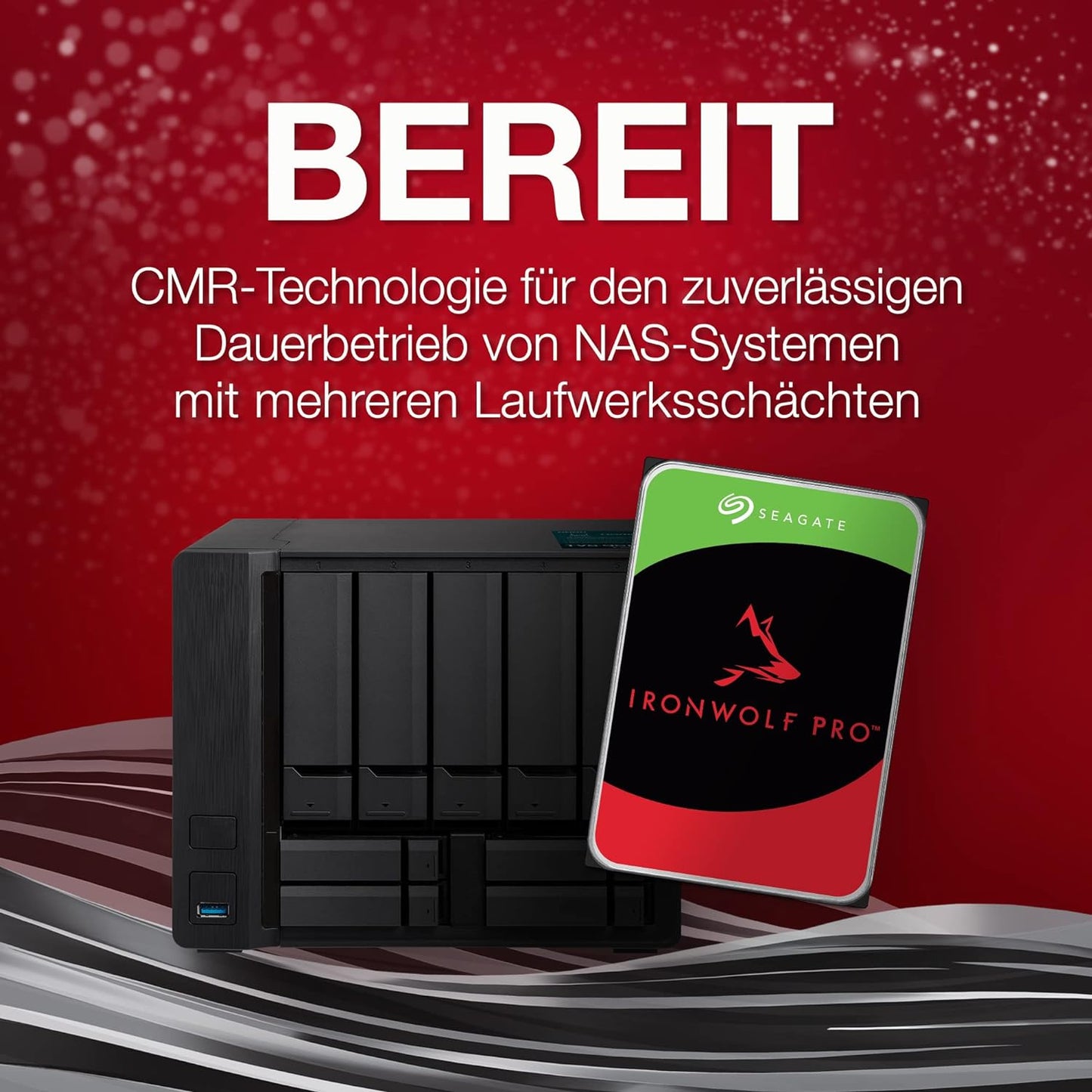 Seagate IronWolf Pro NAS 18TB Interne Festplatte ST18000NT001 3,5 Zoll HDD SATA3