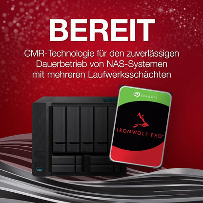 Seagate IronWolf Pro NAS 18TB Interne Festplatte ST18000NT001 3,5 Zoll HDD SATA3