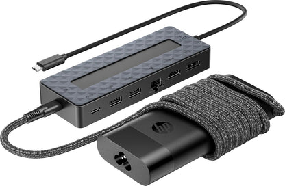 HP Universal Dockingstation USB-C USB 3.0 HDMI mit Laptop Ladegerät 9H0H9AA#ABB