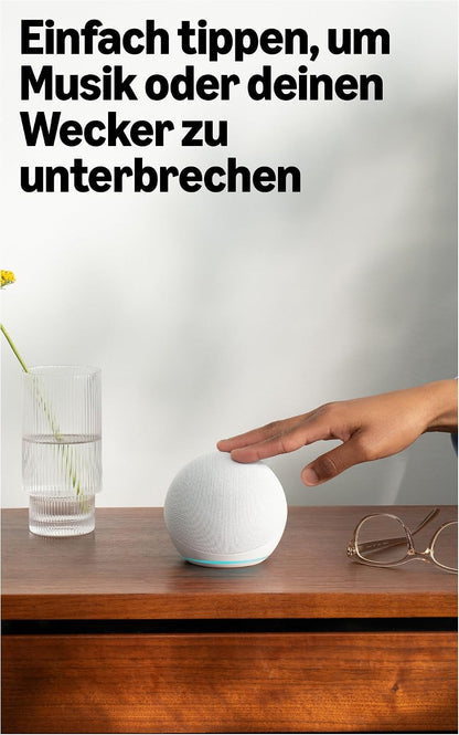 Amazon Echo Dot 5. Generation Smarter WLAN- und Bluetooth-Lautsprecher mit Alexa - Weiß