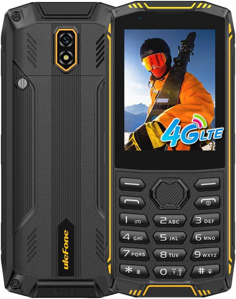 Ulefone Armor Mini 5 Outdoor Handy 1GB RAM / 8GB Speicher – Robustes Mobiltelefon Dual SIM – Schwarz