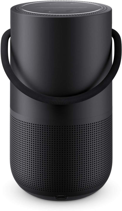 Bose Portable Home Speaker Schwarz – WLAN & Bluetooth Lautsprecher 360°-Sound