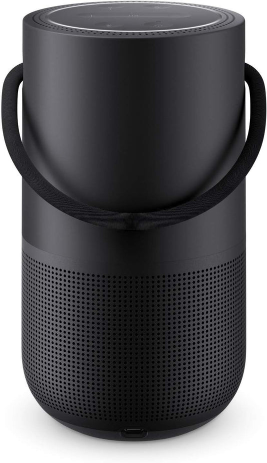 Bose Portable Home Speaker Schwarz – WLAN & Bluetooth Lautsprecher 360°-Sound